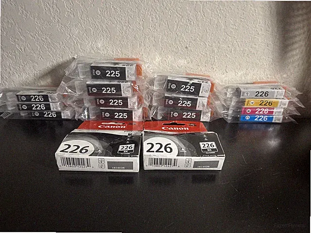 16 New Assorted ink cartridges Miss Deer 226 225 Black Gray Yellow Blue Magenta