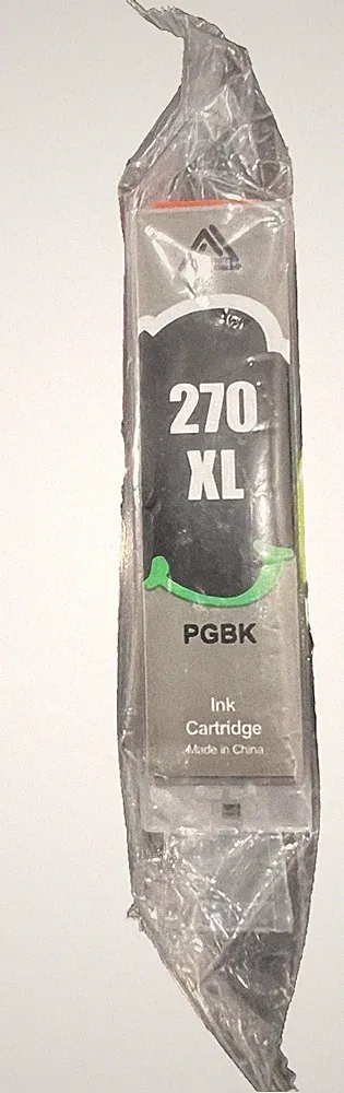 270XL PGBK Printer Black Ink Cartridge Toner Compatible Sealed New Office