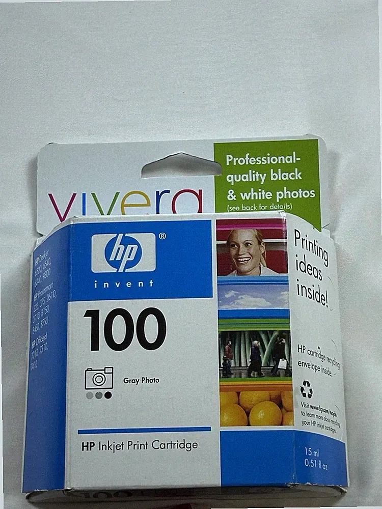 HP 100 Gray Photo Ink Cartridge