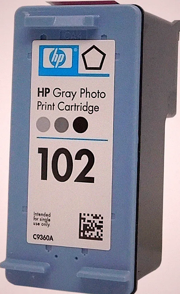 HP 102/C9360AN Gray Photo Ink Cartridge