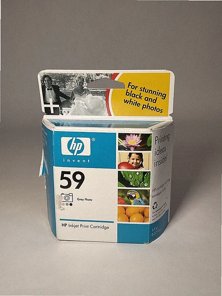 HP 59 Gray PHOTO Ink Cartridge Photosmart-EXPIRED APR 2007- NEW Sealed