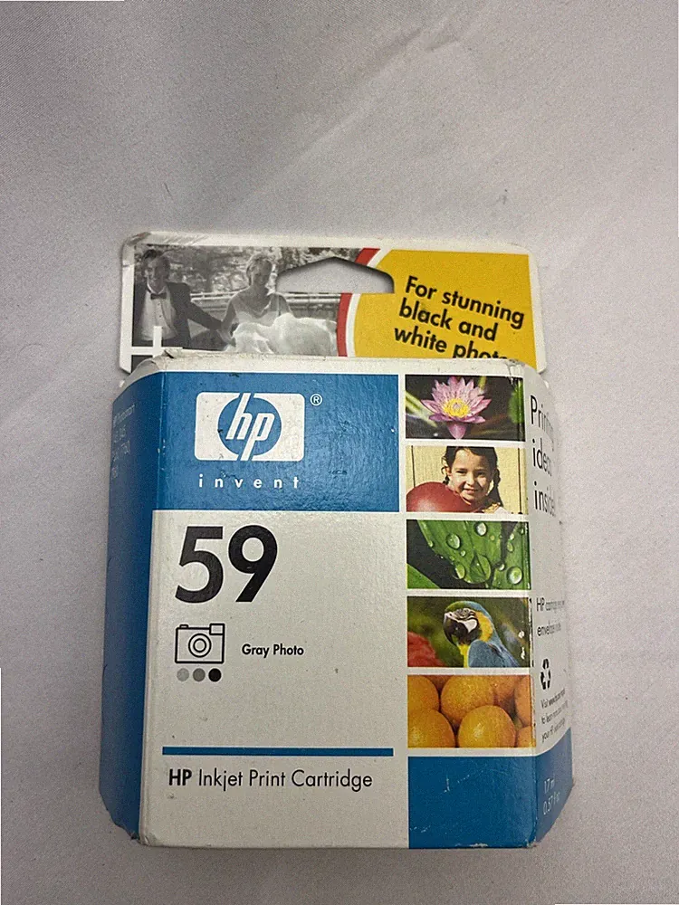 HP Hewlett-Packard 59 Gray Photo Ink Jet Exp Apr 2007 New Sealed Free Ship