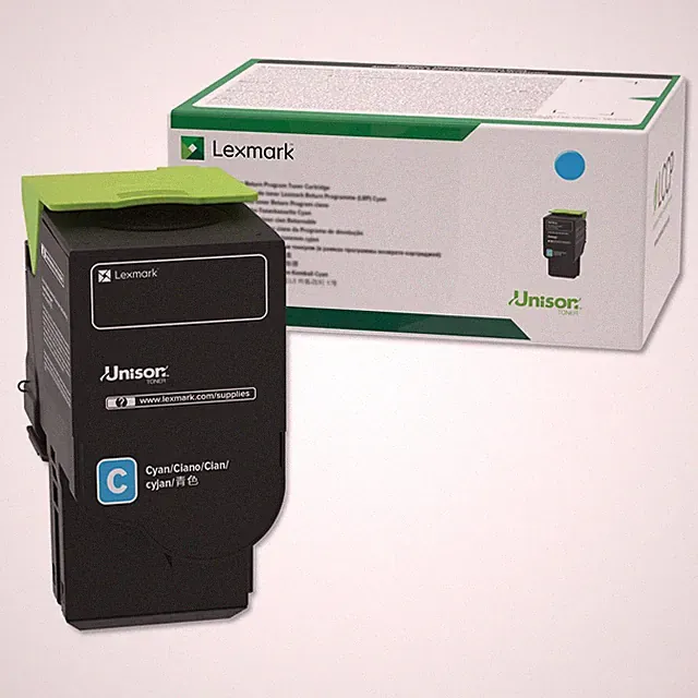 LEXMARK C2310C0 Cyan Return Program Toner Cartridge