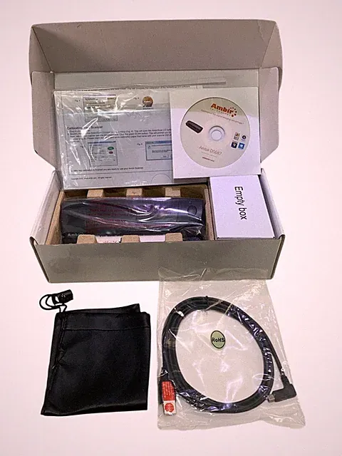 NEW AMBIR ImageScan PRO 687 DUPLEX CARD SCANNER MODEL: DS687 DS687-3 - NEW