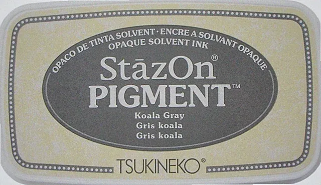 StazOn Pigment Ink Pad-Koala Gray